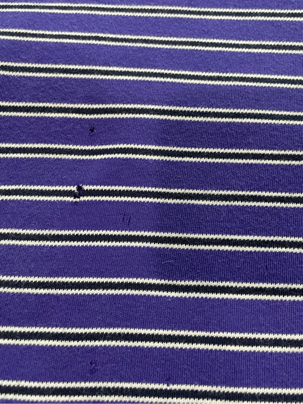 Ralph Lauren Men’s Purple Striped Polo Shirt XL